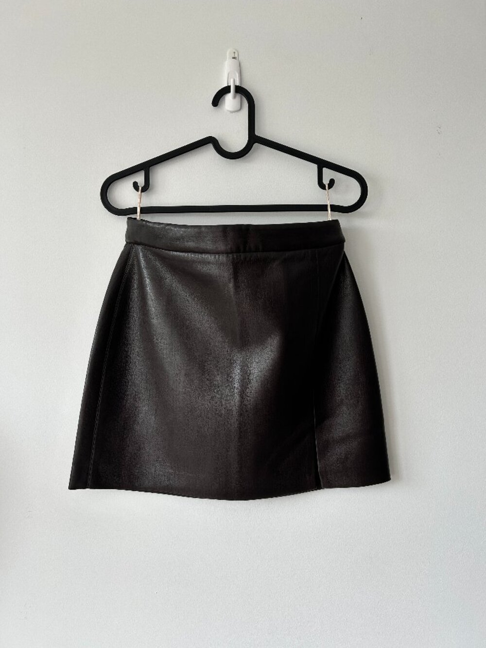 WILFRED Faux Leather Skirt
